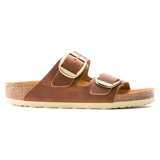 BIRKENSTOCK - ARIZONA BIG BUCKLE OILED LEATHER SANDAL