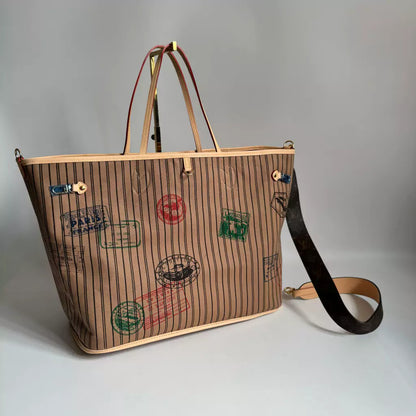 BAG Louis Vuitton NEVERFULL BANDOULIÉ INSIDE OUT MM