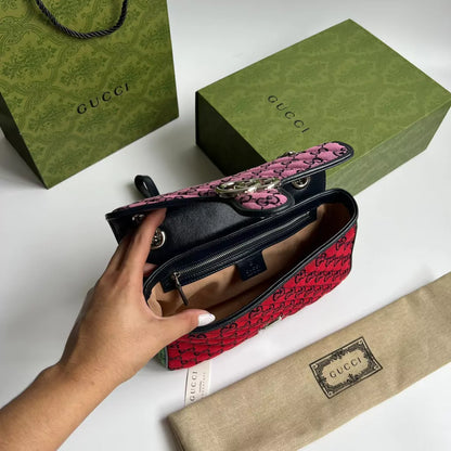 Bag Gucci Marmont Matelassê Pink