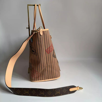 BAG Louis Vuitton NEVERFULL BANDOULIÉ INSIDE OUT MM