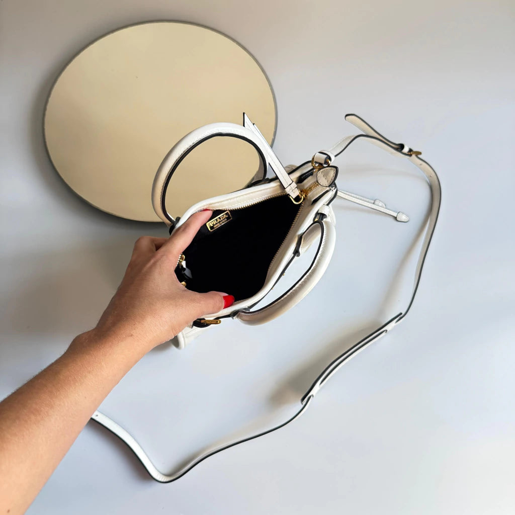 Bag Mini Prada Bonnie White