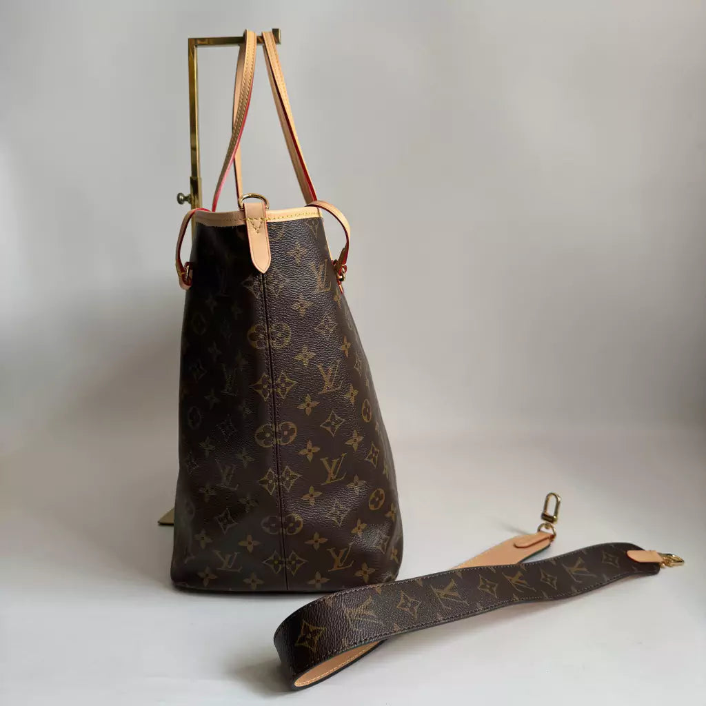 BAG Louis Vuitton NEVERFULL BANDOULIÉ INSIDE OUT MM