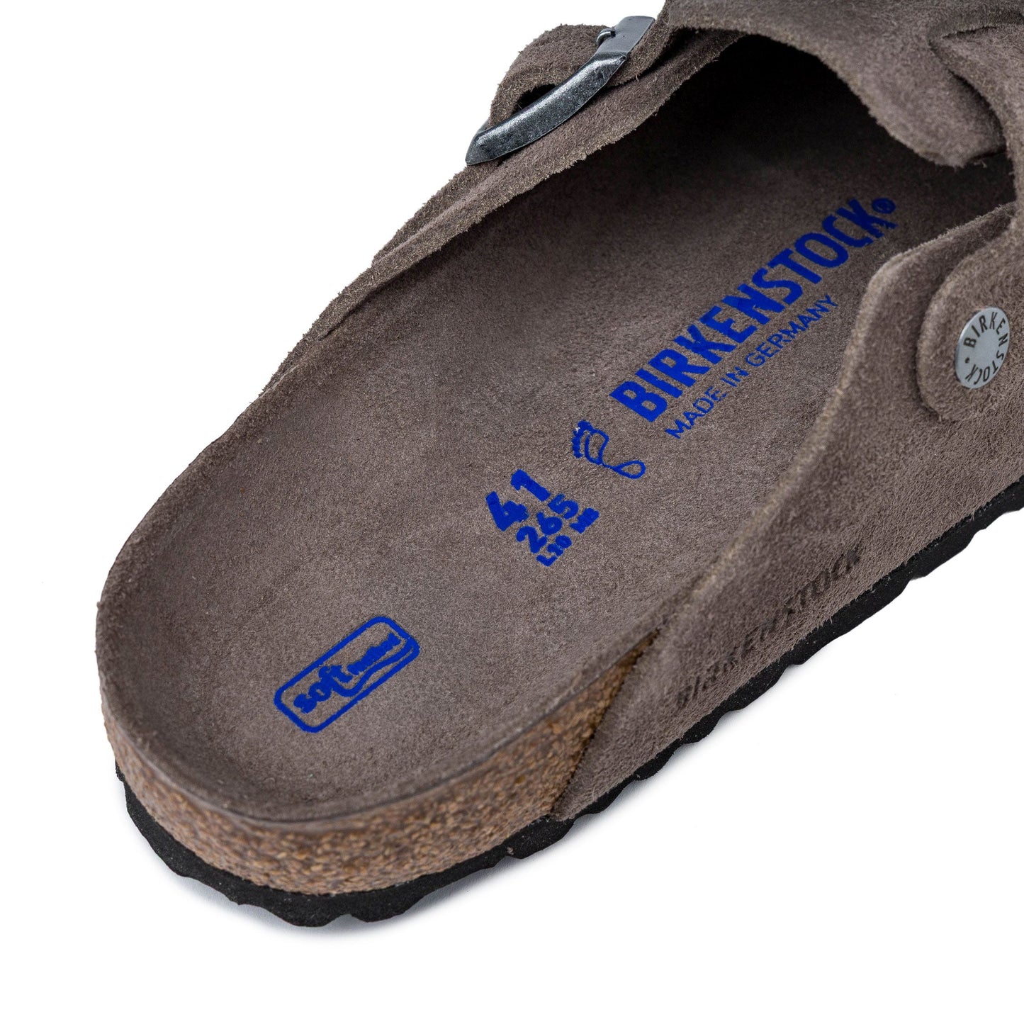 Birkenstock Boston Concrete Gray