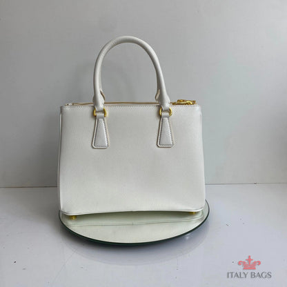 BAG PRADA LEATHER SAFIANO WHITE