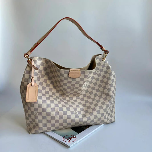 BAG Louis Vuitton Beige Traditional