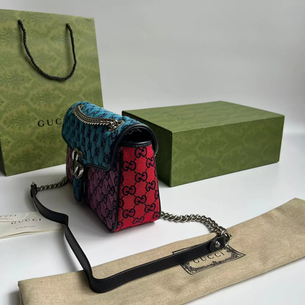 Bag Gucci Marmont Matelassê Multi Color