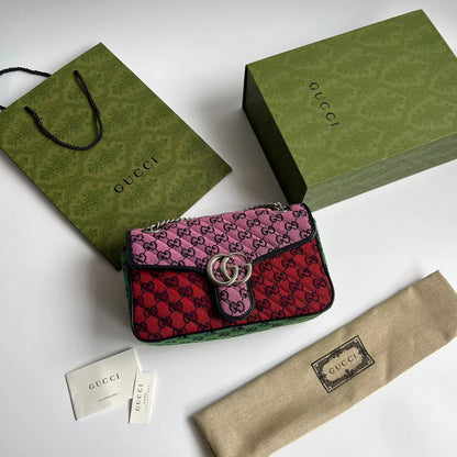Bag Gucci Marmont Matelassê Pink