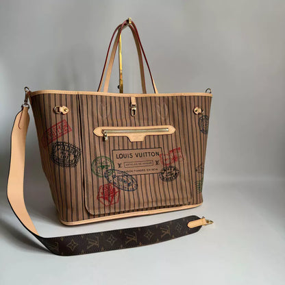 BAG Louis Vuitton NEVERFULL BANDOULIÉ INSIDE OUT MM