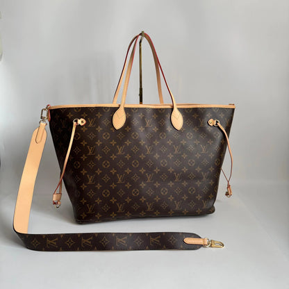 BAG Louis Vuitton NEVERFULL BANDOULIÉ INSIDE OUT MM