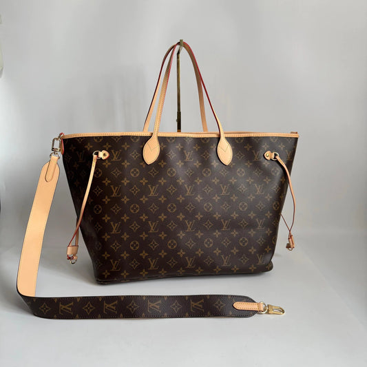BAG Louis Vuitton NEVERFULL BANDOULIÉ INSIDE OUT MM