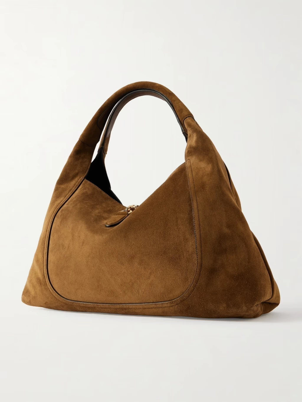 Bag Softbit Suede Gucci Light Brown