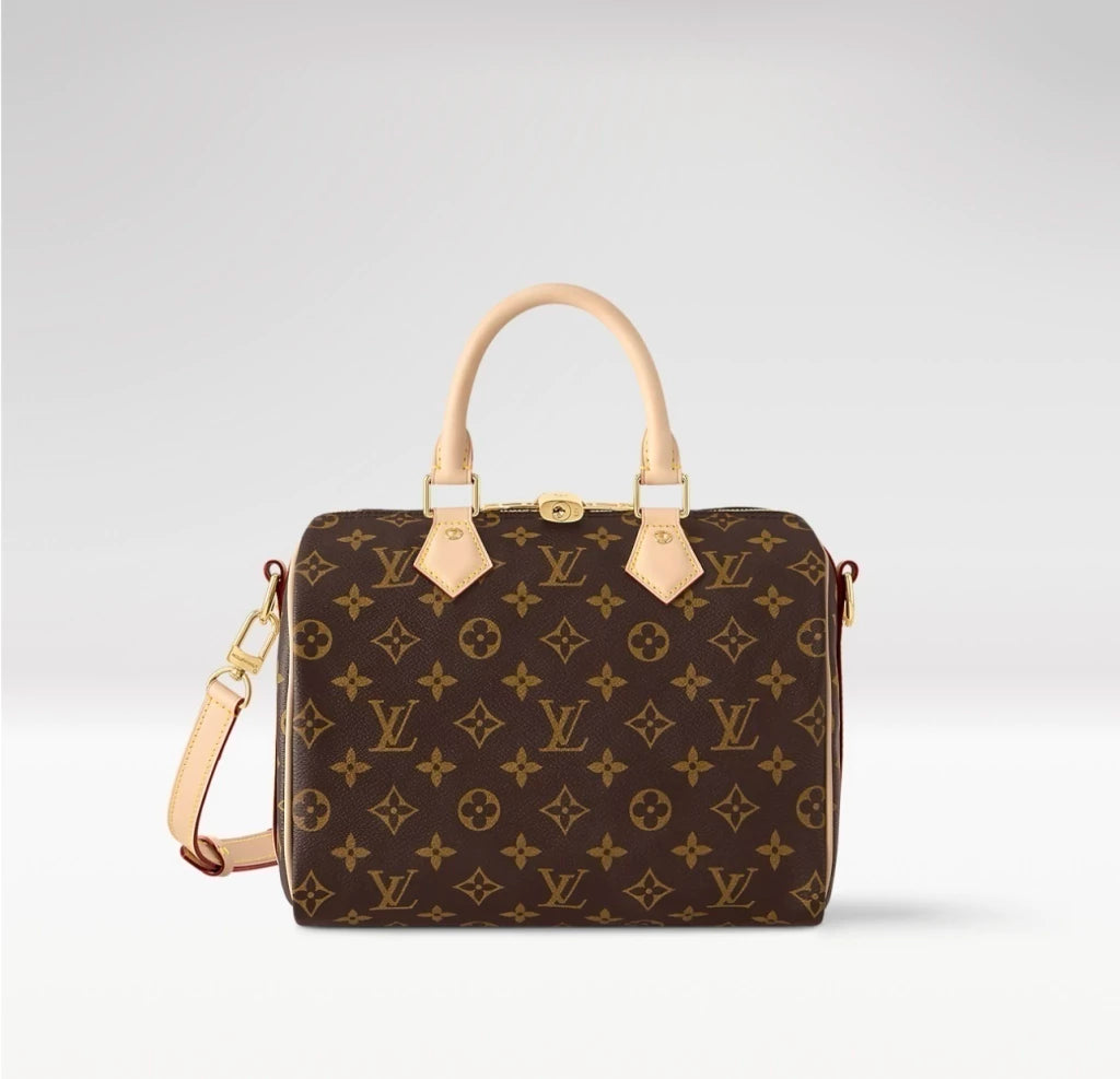 Bag Louis Vuitton Speedy Bandoulière 25 Monogram Brown