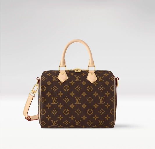 Bag Louis Vuitton Speedy Bandoulière 25 Monogram Brown