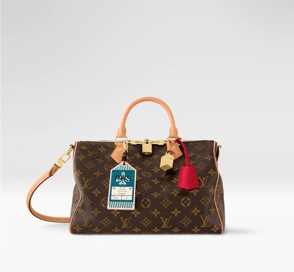BAG Louis Vuitton Speedy Soft 30 Crafty Brown