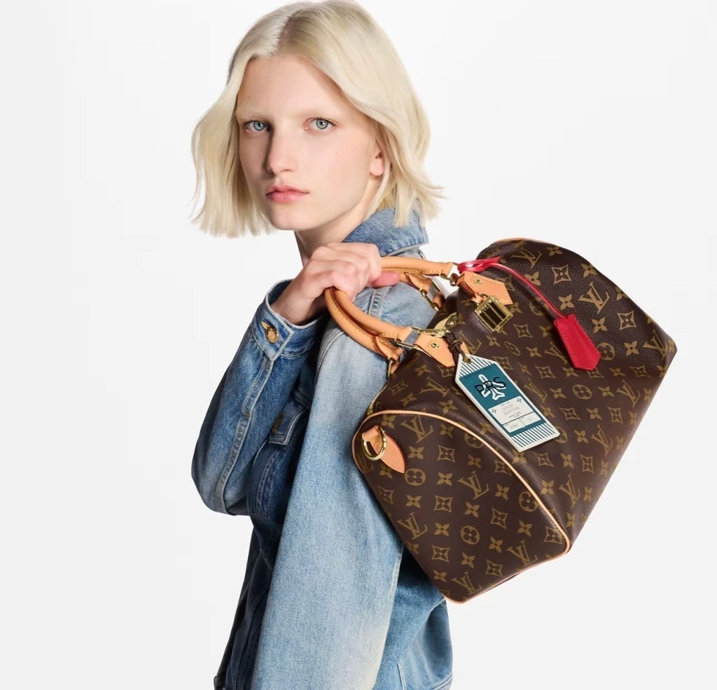BAG Louis Vuitton Speedy Soft 30 Crafty Brown