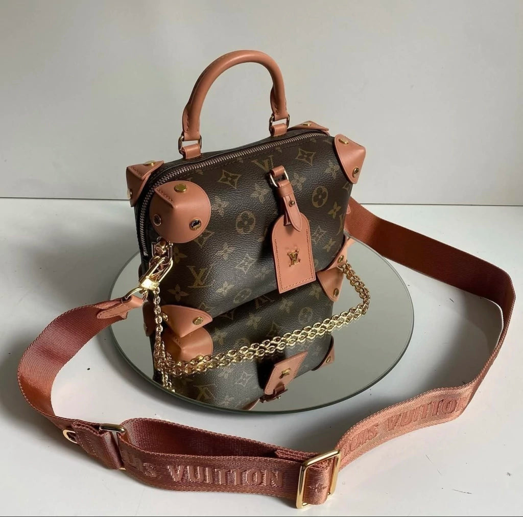 Bag Petitte Male Souple Louis Vuitton Brown