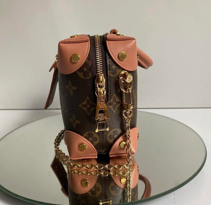 Bag Petitte Male Souple Louis Vuitton Brown