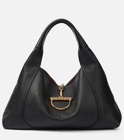 Bag Gucci Softbit maxi shoulder Black