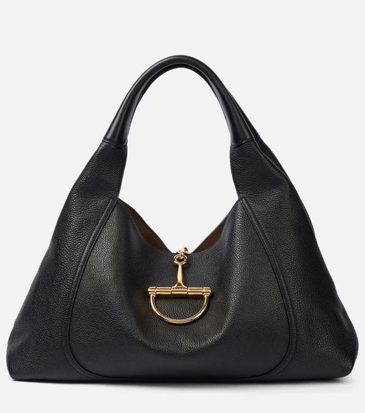 Bag Gucci Softbit maxi shoulder Black