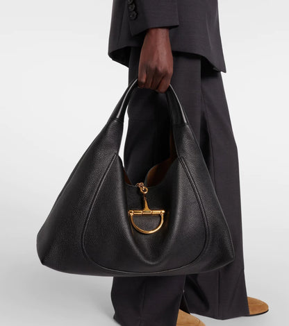 Bag Gucci Softbit maxi shoulder Black