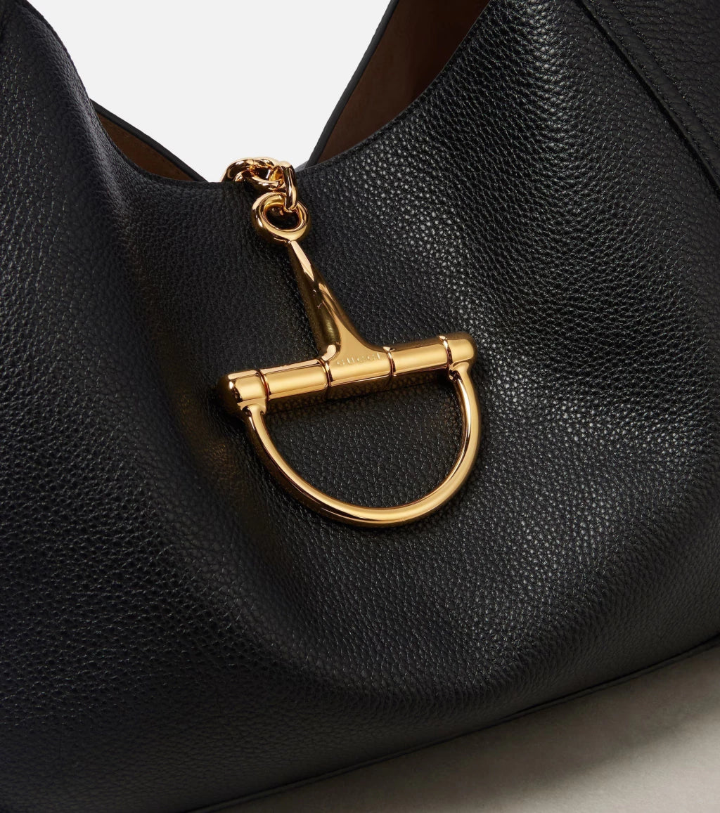 Bag Gucci Softbit maxi shoulder Black