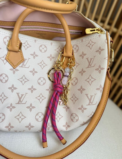 Bag Louis Vuitton Speedy Soft 30 Lucky White and Pink