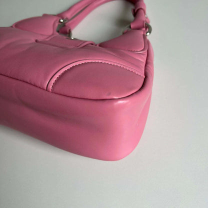Bag Prada MOON Handbag Leather Pink