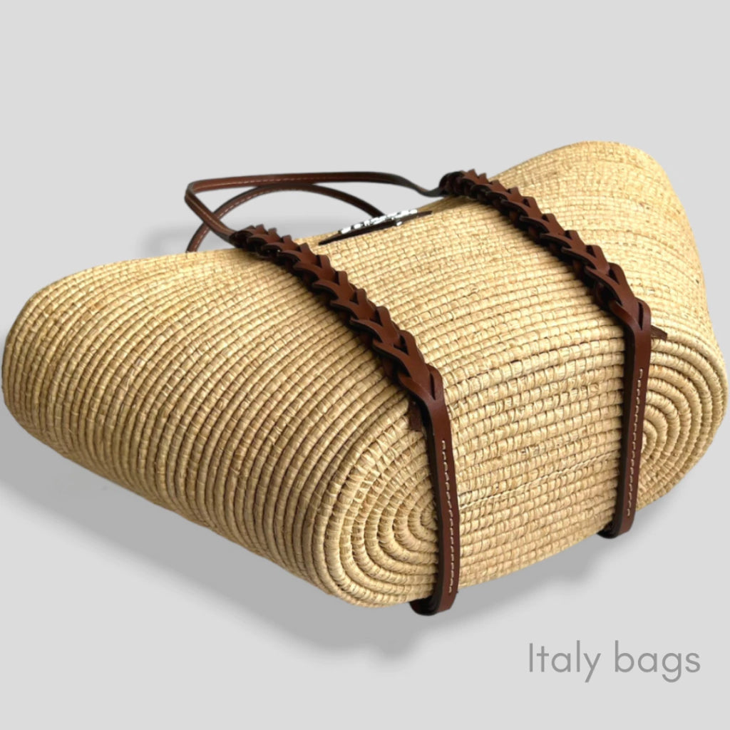 Bag Prada Rieten Shopper Ráfia