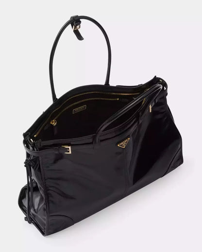 Bag Bonnie Buckle Leather Shoulder Bag Black
