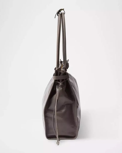 Bag Prada Bonnie Buckle Leather Shoulder Bag