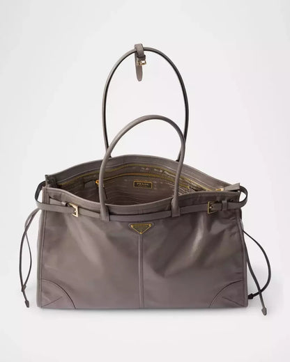 Bag Prada Bonnie Buckle Leather Shoulder Bag