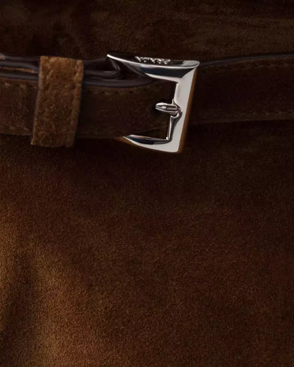 Bag Suede Tote Prada