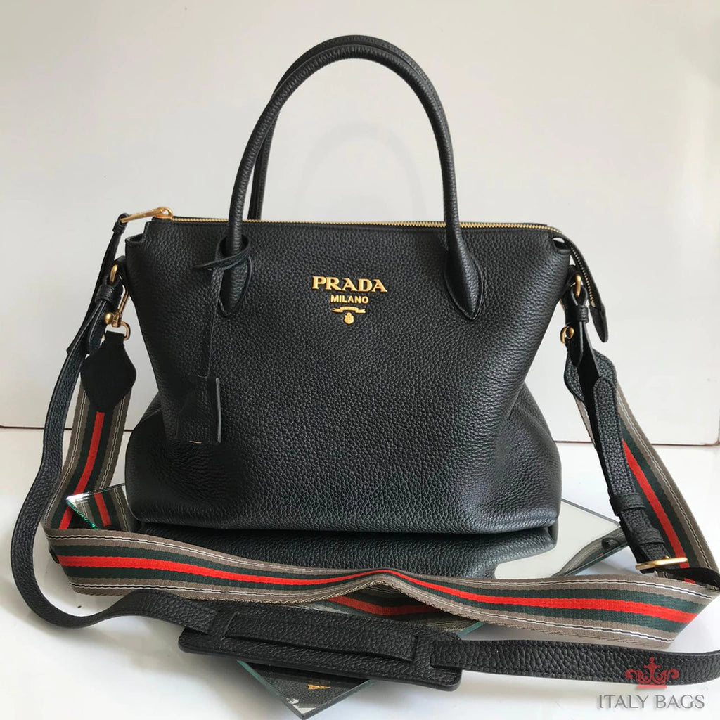 BAG Prada BLACK ITALY LEATHER