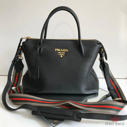 BAG Prada BLACK ITALY LEATHER
