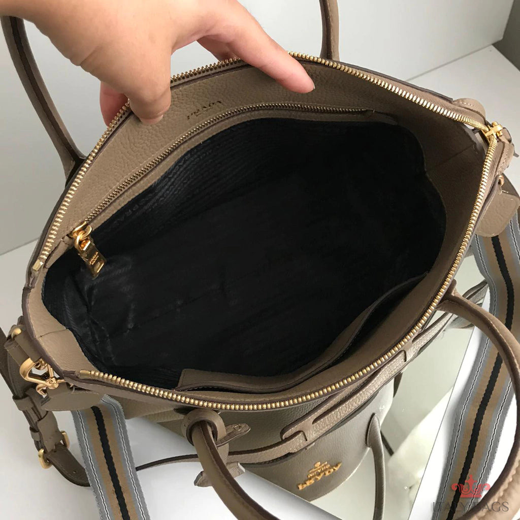 BAG BEIGE PRADA ITALY LEATHER