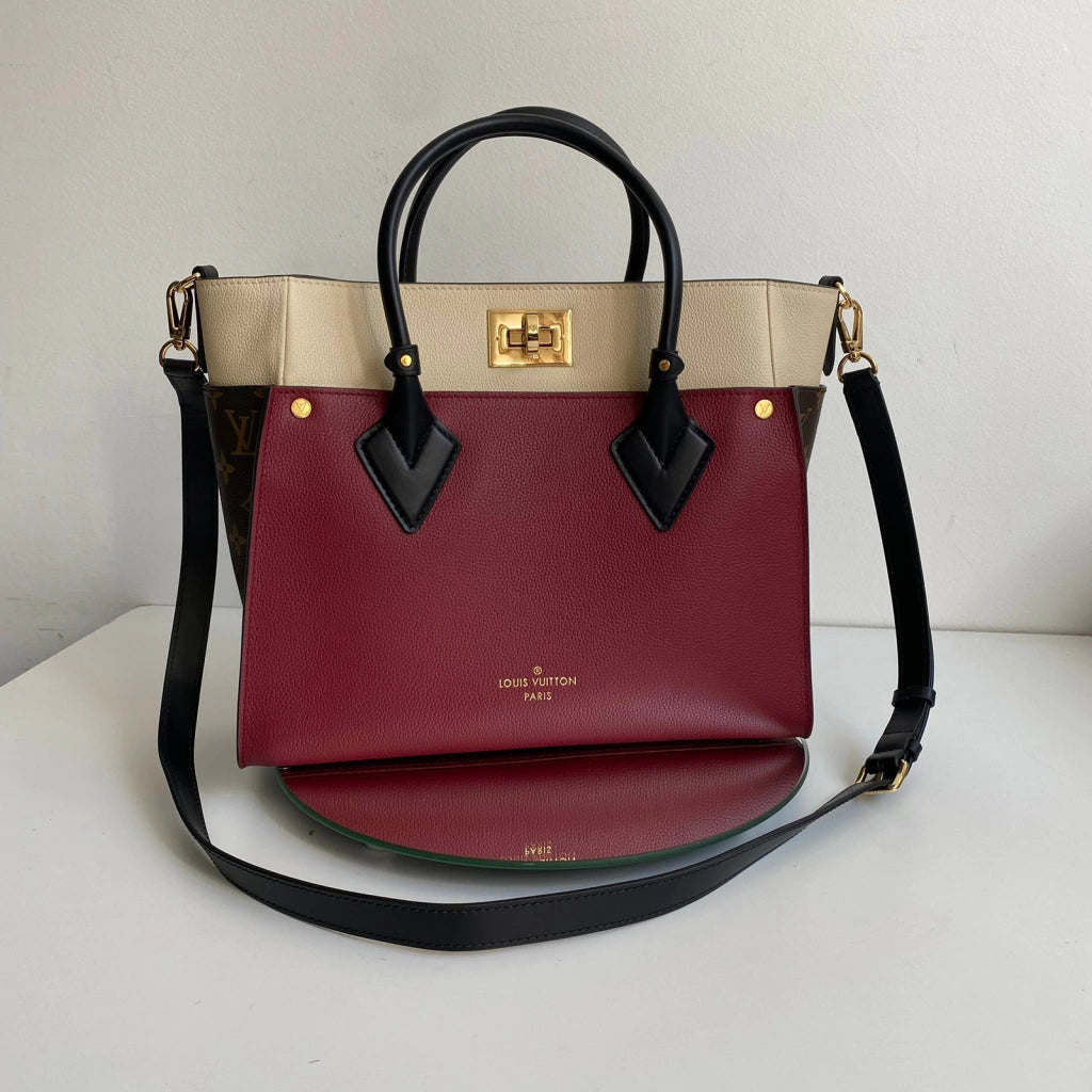 Bag Louis Vuitton Burgundy MY SIDE MM ITALIANA