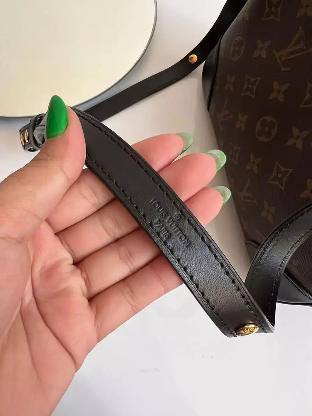 Bag Louis Vuitton Boulogne Monogram Brown